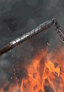 Gif animé fléau d'arme feu